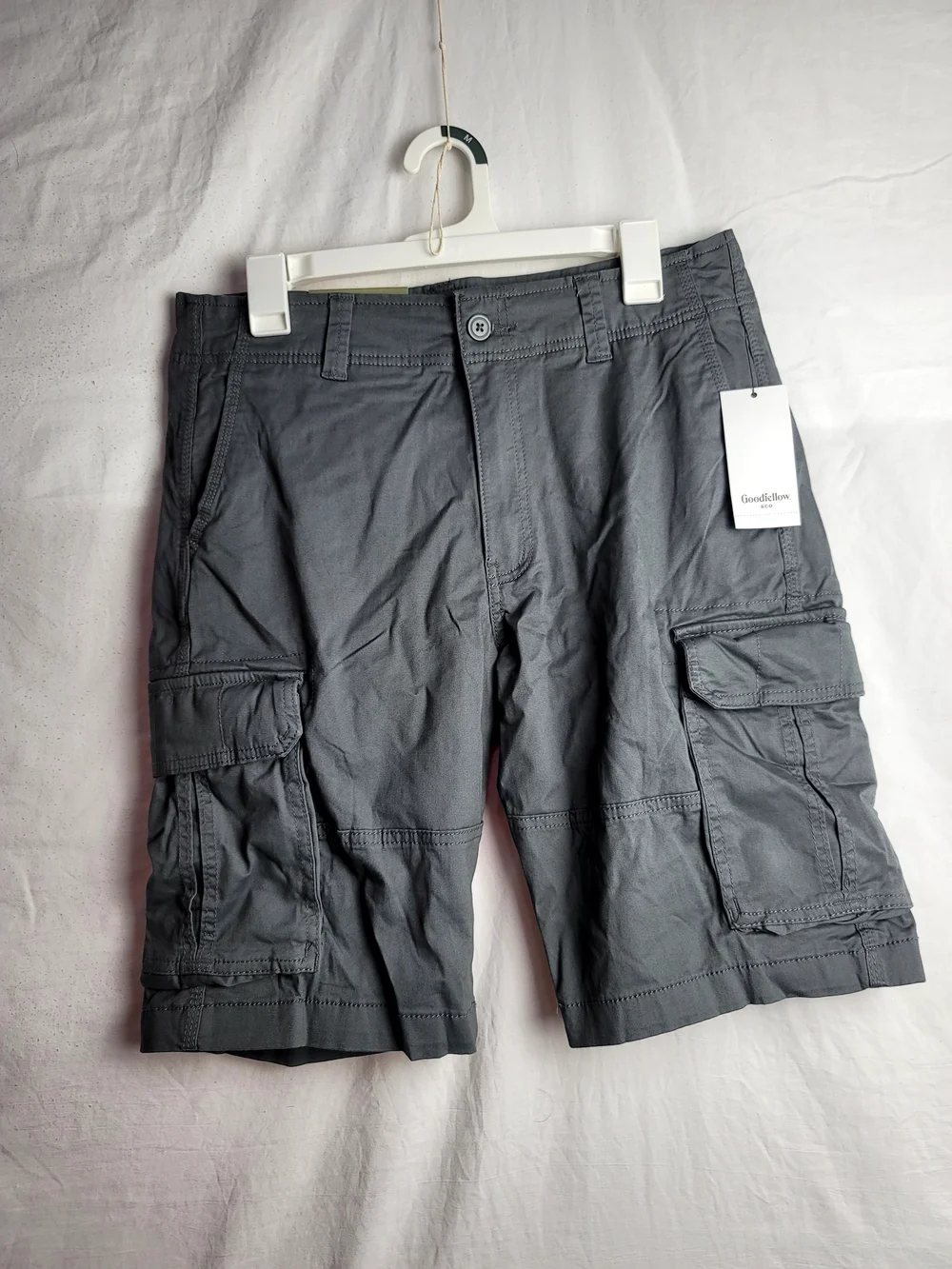 Goodfellow & Co Charcoal Gray Cargo Shorts
